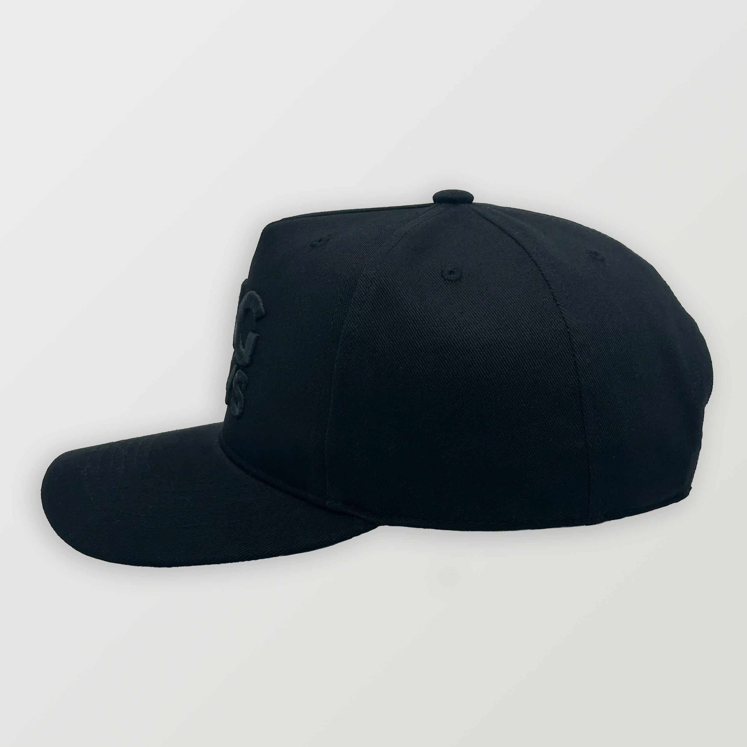 Flat-Front Cap Stealth Black