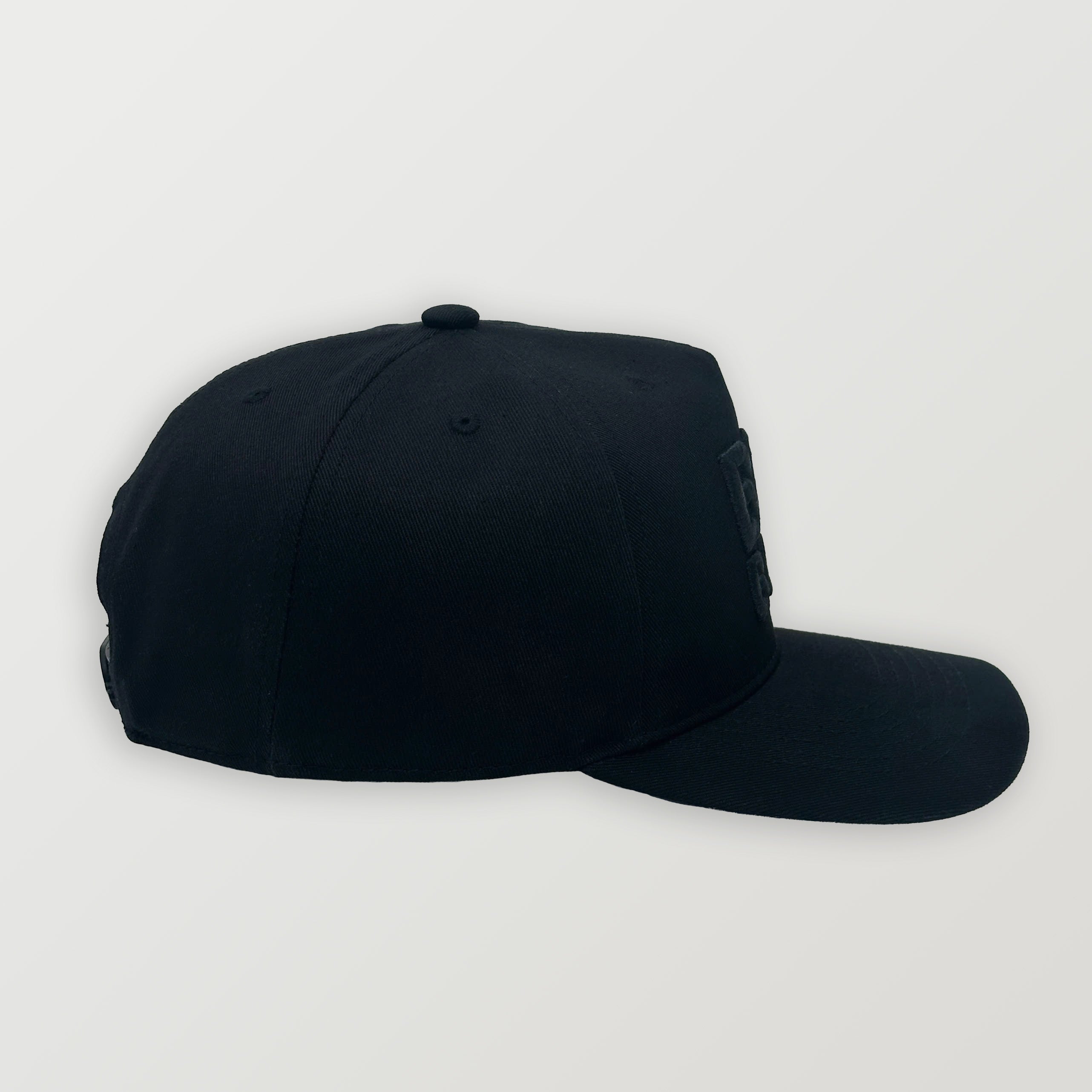 Flat-Front Cap Stealth Black